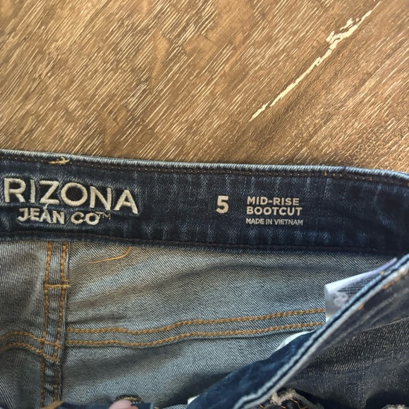 Mid Rise Bootcut Jeans - Picture 2 of 3